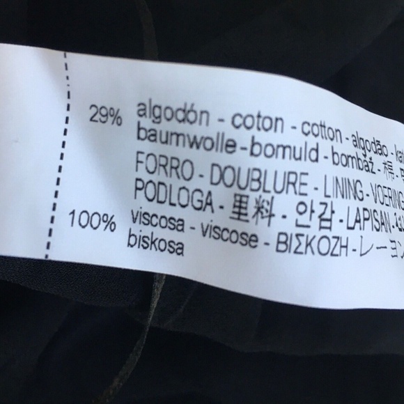 NWT!! ZARA Limited Edition Lace Top Black Lace-Up Front Tank Shirt Crop Large - Picture 14 of 16